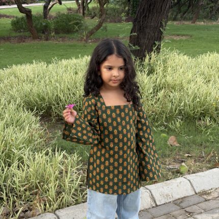 Alanna full sleeve short kurti